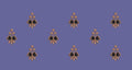 Traditional Buta Motif Embroidery Design
