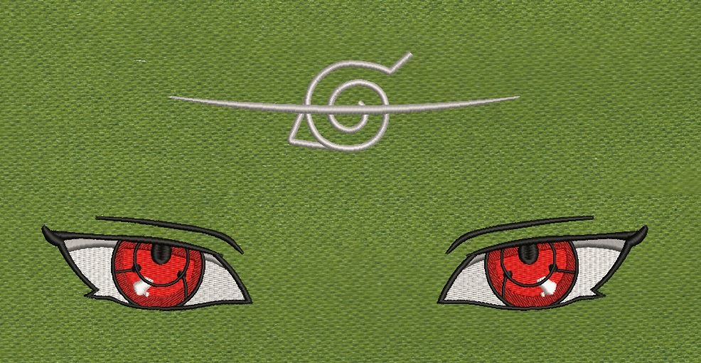 Evil Eyes Embroidery Design