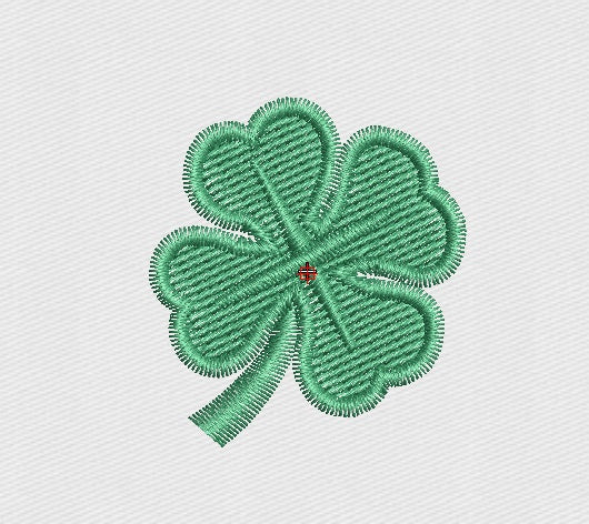 Luck Embroidery Design