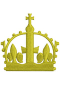 Saleeb Crown Embroidery Design