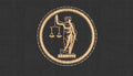 Law Embroidery Design