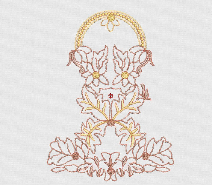 Flower Embroidery Design