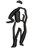 Man Embroidery Design