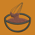 Mixing Bowl Embroidery Design