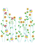 Flower Art Embroidery Design