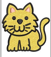 Cat Embroidery Design