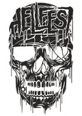 Skull Evil Embroidery Design