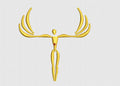 Lady Embroidery Design