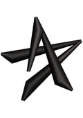 Art Star Embroidery Design