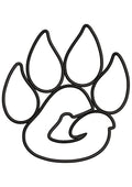 Big Paw Embroidery Design