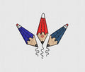 Pencil Embroidery Design