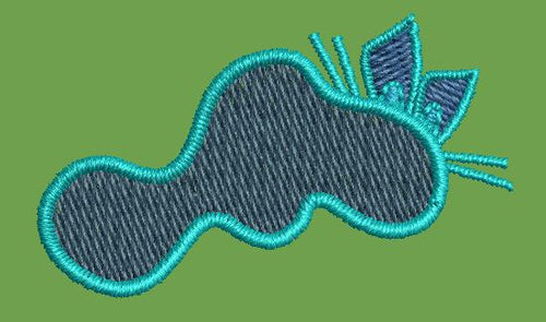 Abstract Creature Embroidery Design