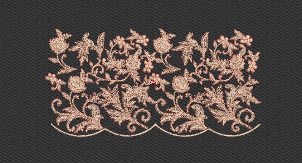 Flower Embroidery Design