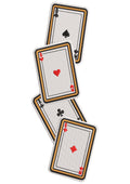 Play Card Embroidery Design