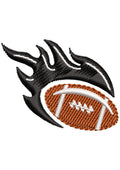 Football Fast Embroidery Design