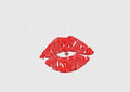 Lips Embroidery Design