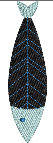 Fish Embroidery Design