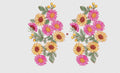 Flower Embroidery Design