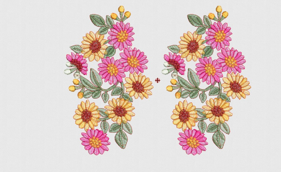 Flower Embroidery Design