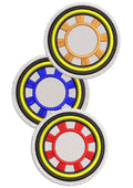 Wheels Embroidery Design