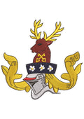 Deer King Embroidery Design