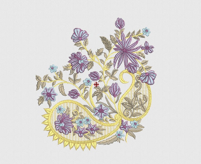 Flower Embroidery Design