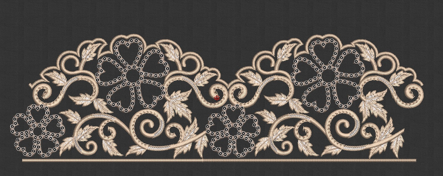 Flower Embroidery Design