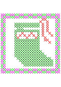 Stoking Crosstitch Embroidery Design