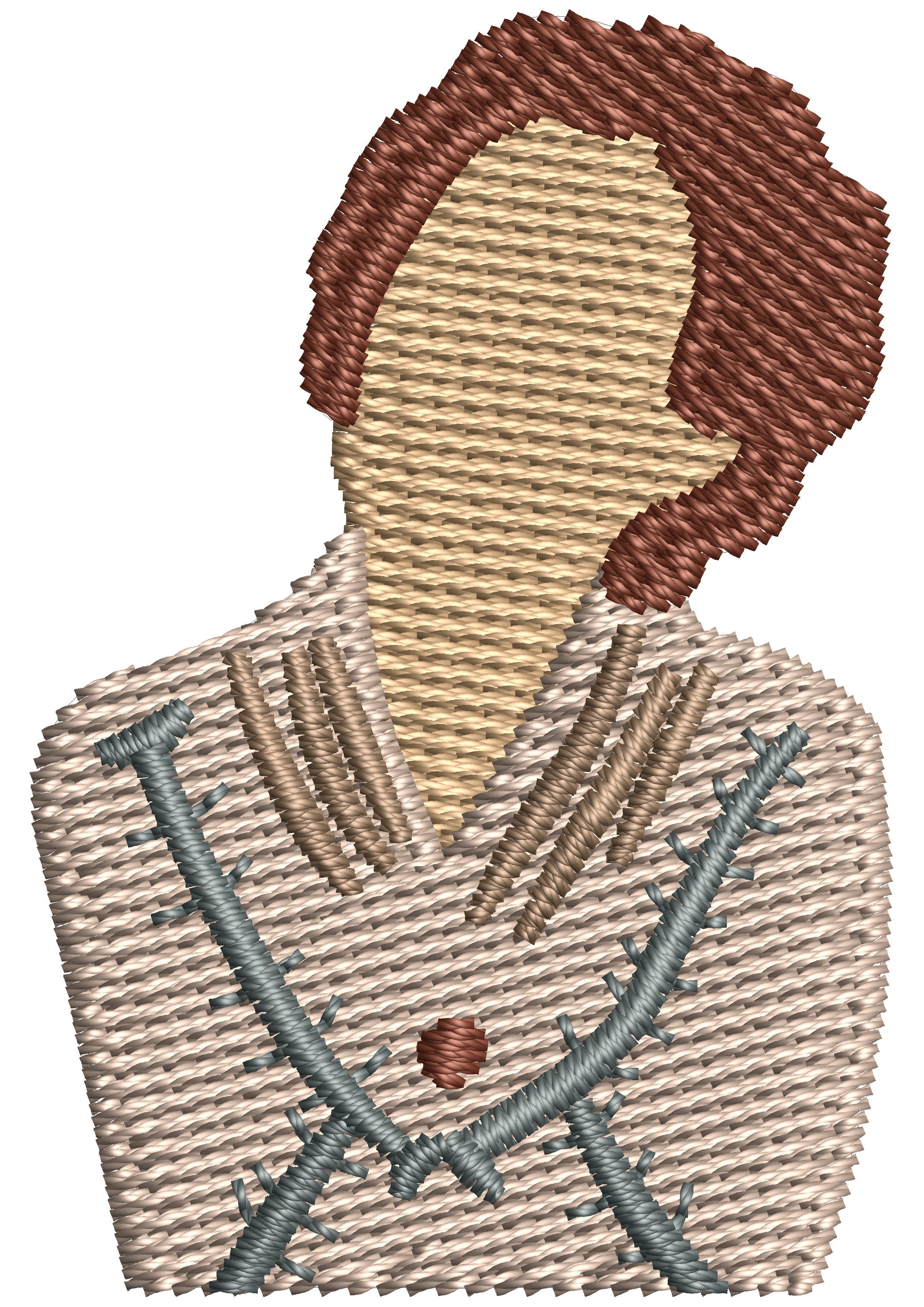 Princes of Tribe Embroidery Design