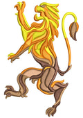 Lion Of Pride Embroidery Design