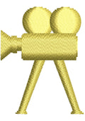 Video Cam Embroidery Design