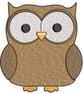 Owl Embroidery Design