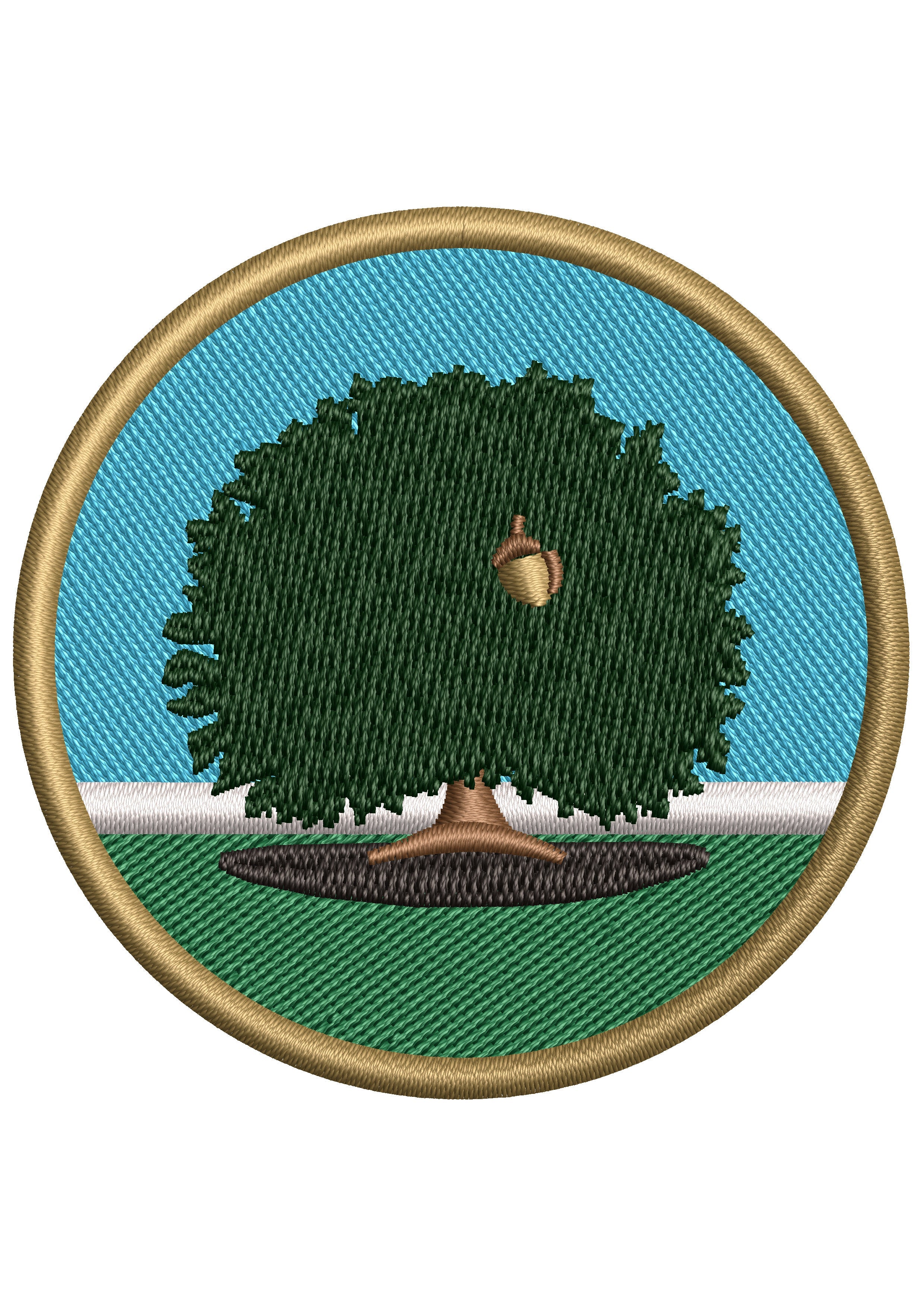 Big Tree Embroidery Design