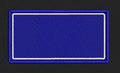 Blank Rectangle Blue Embroidery Design