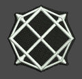 Interlocking Diamond Embroidery Design