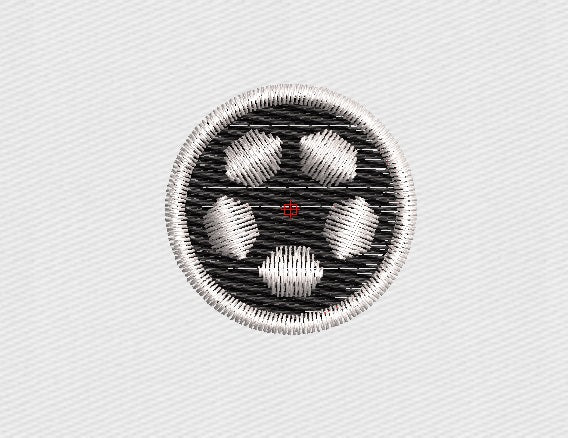 Ball Embroidery Design