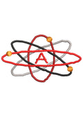 Atom Embroidery Design