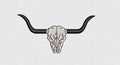 Skull Embroidery Design