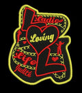 Heartfelt Affirmation Patch Embroidery Design