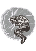 Spirit Man Embroidery Design