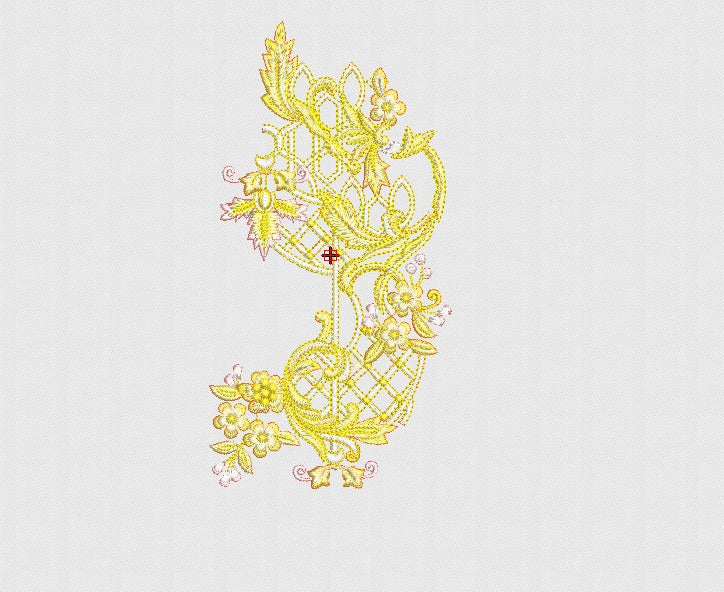 Flower Embroidery Design