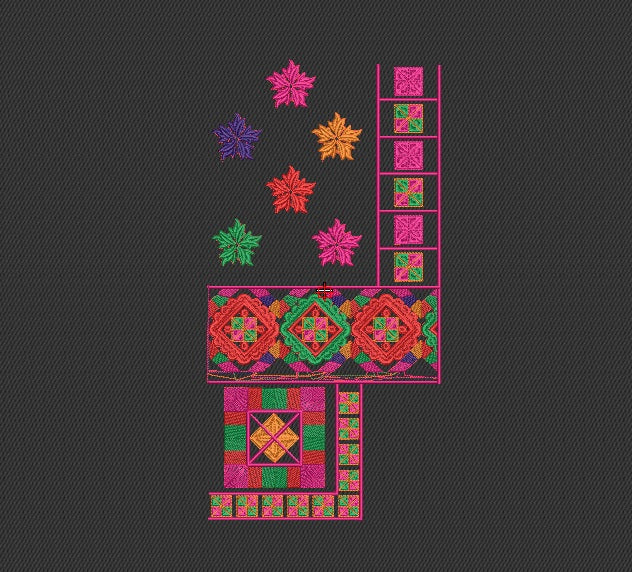 Flower Embroidery Design