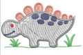 Baby Dinosaur Embroidery Design