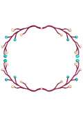 Dainty Frame Embroidery Design