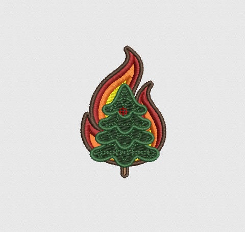 Tree Embroidery Design