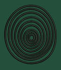 Circles In Black Embroidery Design