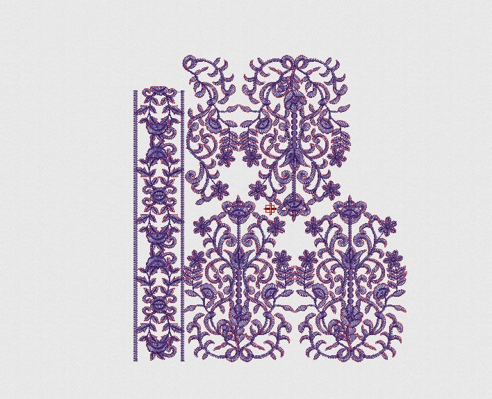Flower Embroidery Design
