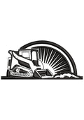 Grass Cutter Embroidery Design