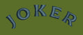 Typography Joker Text Embroidery Design