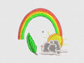 Rainbow Embroidery Design